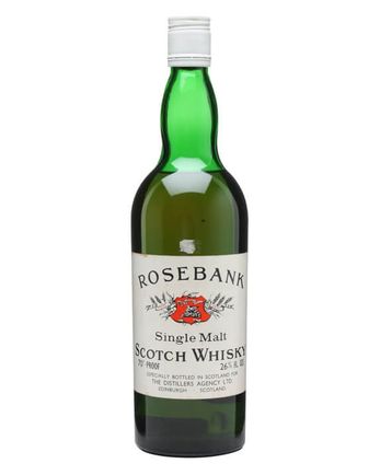 Rosebank Bottled 1970s Thick Bottle