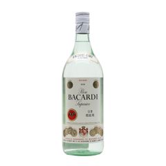 Bacardi Superior Rum / Bottled 1980s / Litre