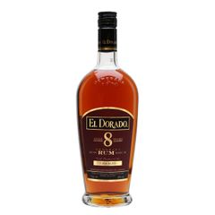 El Dorado 8 Year Old Demerara Rum Single Traditional Blended Rum