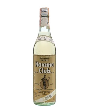 Havana Club Light Dry Bottled 1980s
