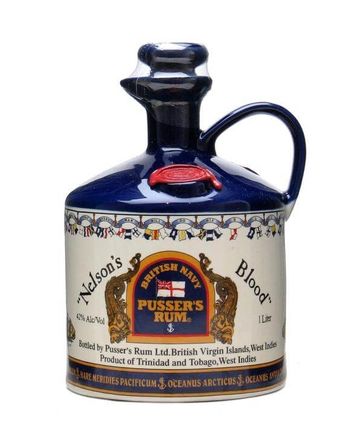 Pusser's Rum Decanter Nelsons Blood Flagon