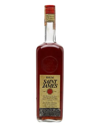 St James Rum Bottled 1970s Gold