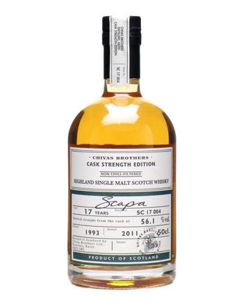 Scapa 1993 17 Year Old Cask Strength Edition