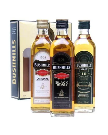 Bushmills 3pk Original Black Bush 10 Year Old