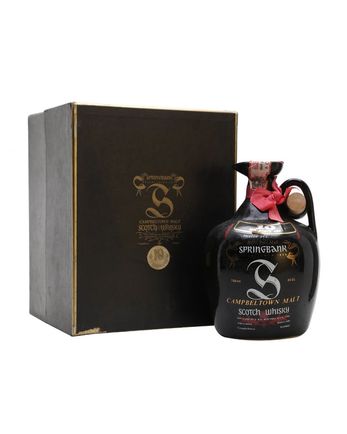 Springbank 10 Year Old Maroon Ceramic