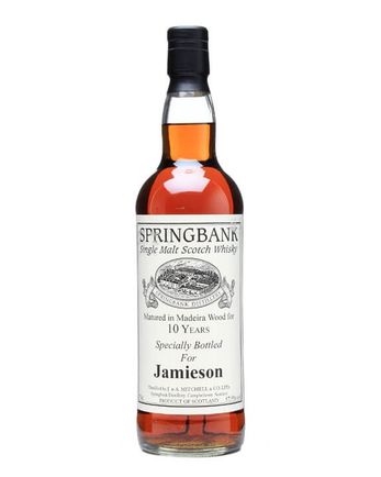 Springbank 10 Year Old Madeira Wood Jamieson