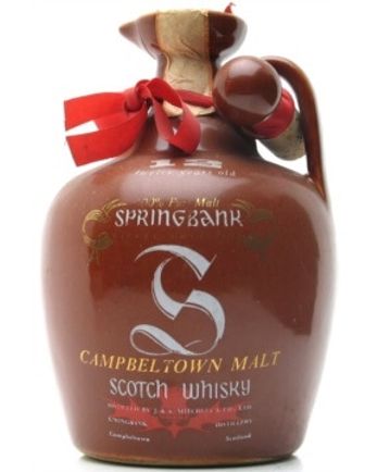 Springbank 12 Year Old Brown Ceramic