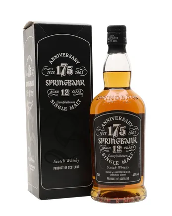 Springbank 175th Anniversay 12 Year Old