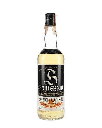 Springbank 12 Year Old Bottled 1980s 75cl