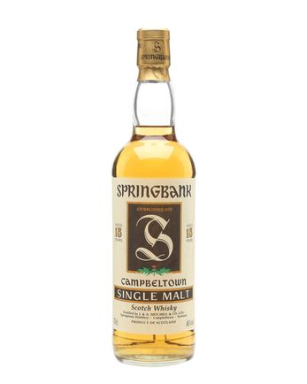 Springbank 15 Year Old Tall Bottled 1990s