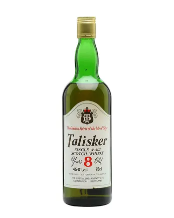 Talisker 8 Year Old Bottled 1970s