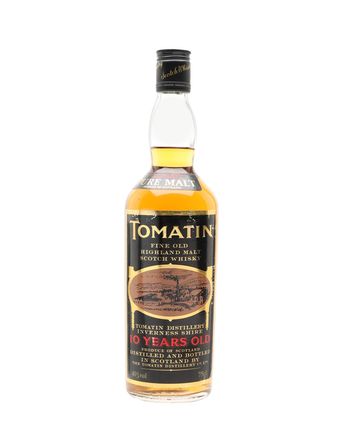 Tomatin 10 Year Old Bottled 1980's 75cl