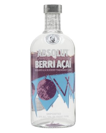 Absolut Acai Berry Berri Acai Vodka