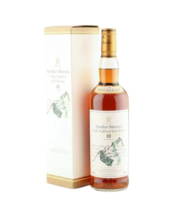 Macallan 10 Year Old Speaker Martin's