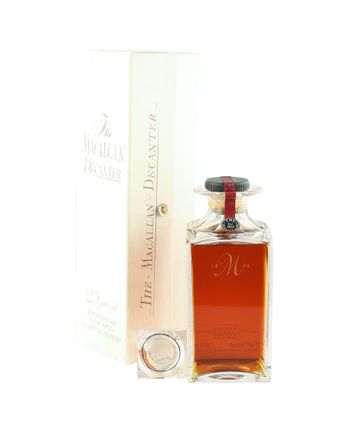 Macallan 1962 25 Year Old Crystal