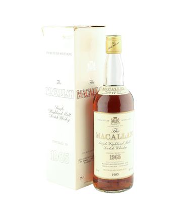Macallan 1965 17 Year Old