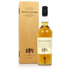 Mannochmore 12 Year Old, Flora & Fauna with Wooden Box