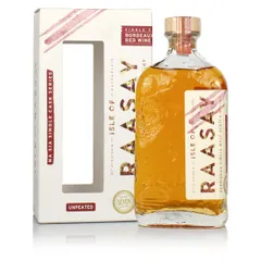 Raasay Unpeated Bordeaux Red Wine Cask Na Sia Single Cask #19/479