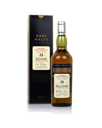 Hillside 1970 25 Year Old Rare Malts