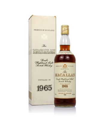 Macallan 1965 18 Year Old