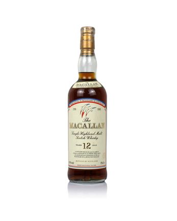 Macallan 12 Year Old Bicentennary French Revolution